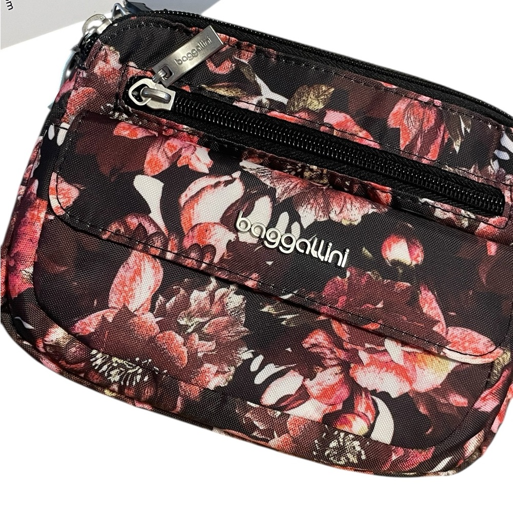 Baggallini Modern‎ Everywhere Mini Bag, Floral, NWT - Picture 2 of 4